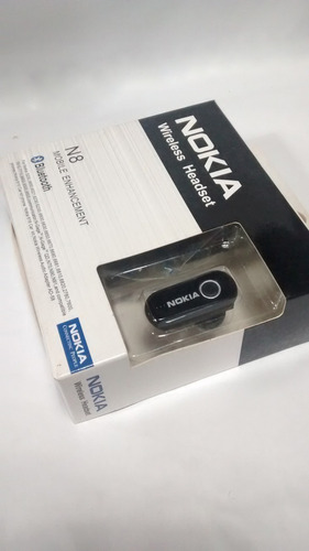 Mini Fone De Ouvido Bluetooth Nokia N8 Preto