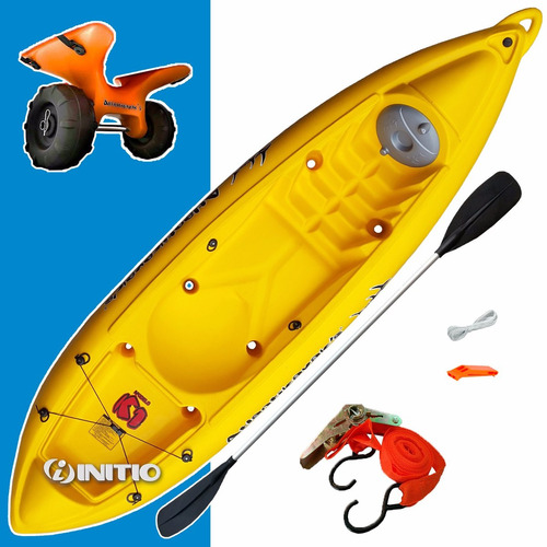Kayak K1 Atlantikayak 1 Persona Carro Original + Sunchos!