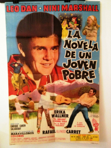 Afiche De Cine Original - La Novela De Un Joven Pobre - Leo 