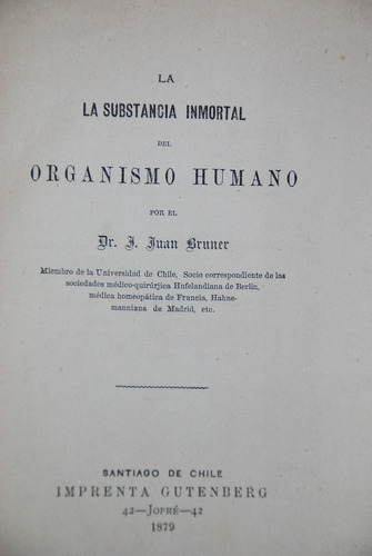 Brunner Anatomia Organismo Humano 1879