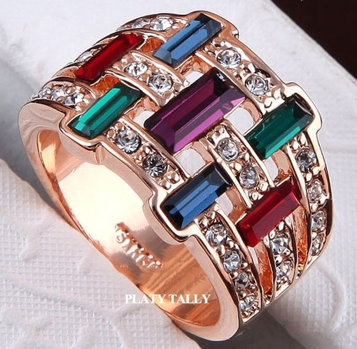 Collares Anillos Full Cristales Genuinos Importados En Stock