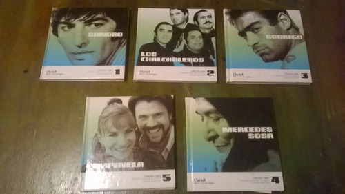 Lote 4 Cd,s Mas 5 Libros Coleccion Clarin - Sandro Envios!!