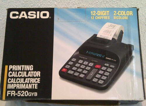 Calculadora Casio Fr-520gyb
