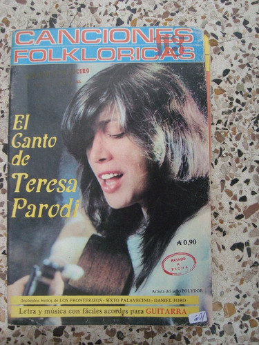 Cancionero Folklorico Teresa Parodi Sixto Palavecino Los Fro