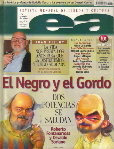 Revista Mensual De Libros Y Cultura Año 1,  N° 4