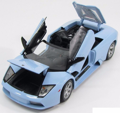 Bburago Lamborghini Murciélago Roadster, Esc 1:18, Baby Blue