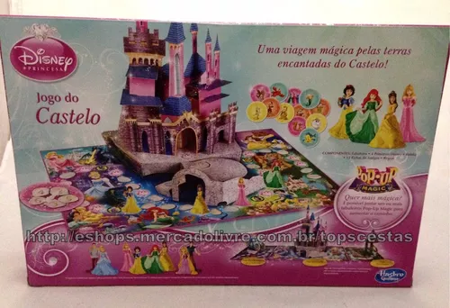 Jogo de Tabuleiro Princesas Disney Castelo - Hasbro - Outros Jogos