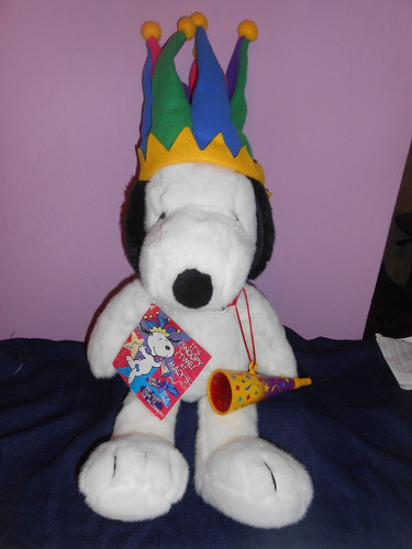 Peluche Snoopy Celebracion Año 2000 Macys 55 Cms