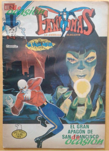 Cómic Fantomas No. 503 (1981) Serie Águila Editorial Novaro