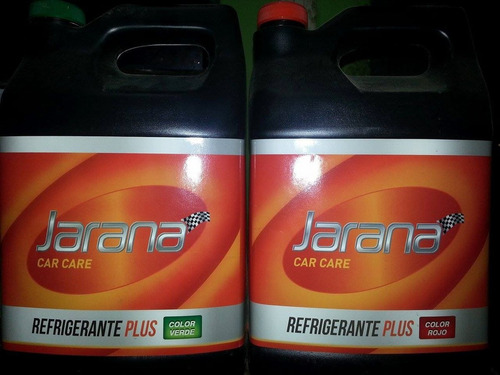Refrigerante Plus Rojo Y Verde Jarana Car Care