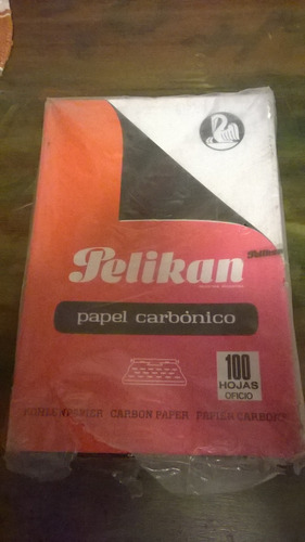 Caja Papel Carbonico Pelikan X 100u 6 Copias Negro Envios!!