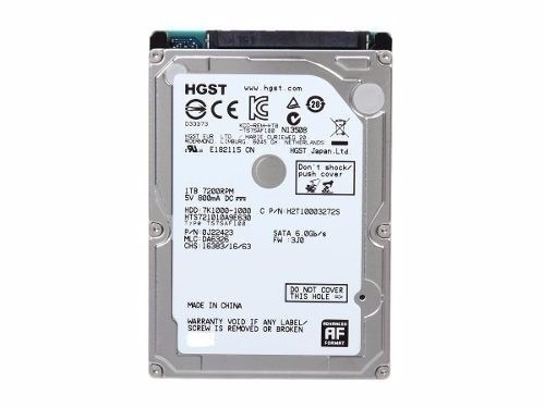 Hd  1tb Notebook  7200rpm 32mb Buffer Sata3 Hgst Hitachi