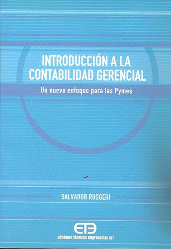 Introducción A La Contabilidad Gerencial