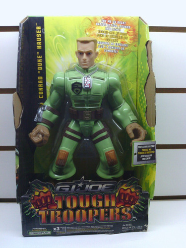 Muñeco Gijoe Tough Troopers Con Sonido,envio Sin Cargo Caba