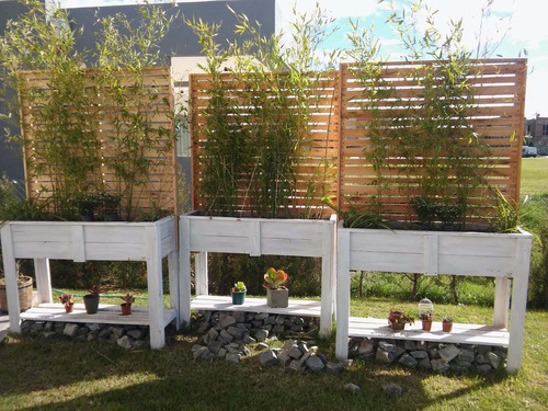 Mesa De Cultivo Con Cerco Visual Para Barrio Privado, Balcon