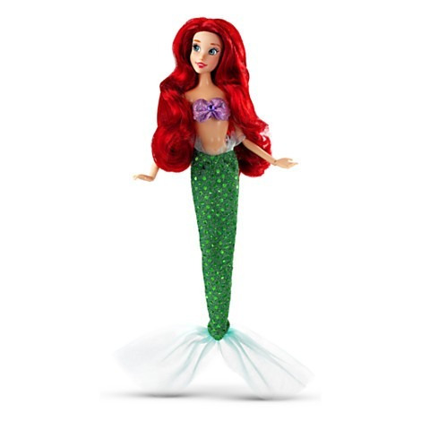 Ariel Boneca Original Disney Princesa Articulada 30 Cm