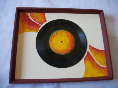 Cuadro, Disco De Vinilo ( Decoracion) Moderno - Rustico