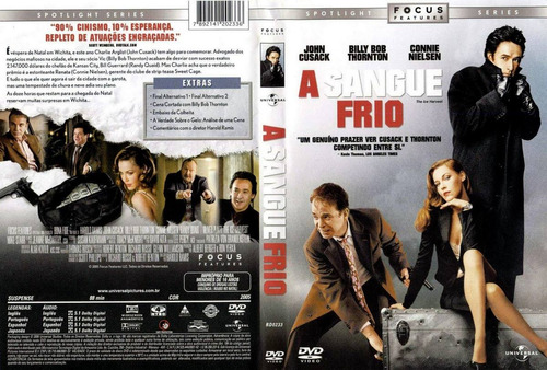 Dvd A Sangue Frio, Suspense, Original Lacrado Novo