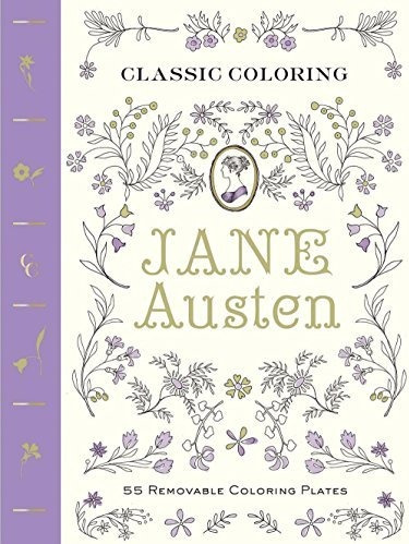 Colorear Clásico: Jane Austen (adultos Coloring Book): 55 Pl