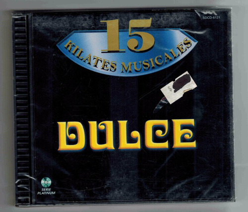 Cd Dulce 15 Kilates Musicales Importado