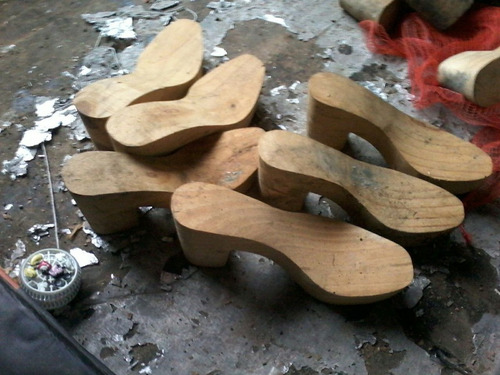 6 Hormas Bases De Sandalias Sin Su Par P Pintar Artesanias