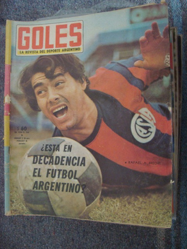 Revista Goles 1038 6/8/68 San Lorenzo Campeón Peralta Saldañ