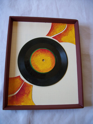 Cuadro, Disco De Vinilo ( Decoracion) Moderno - Rustico