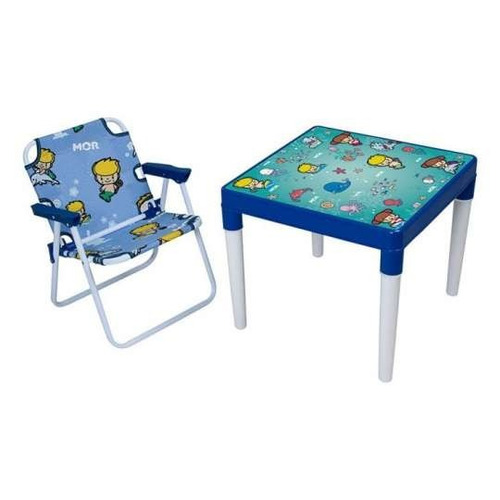 Mesinha Infantil Meninos Atlantis Maremoto Cadeirinha  Praia