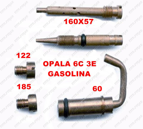 Kit Giclagem Opala 6c 91/92 Gasolina Solex Duplo 3e