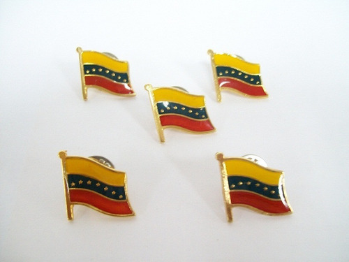 Prendedor De Bandera De Venezuela / 6 Dolares
