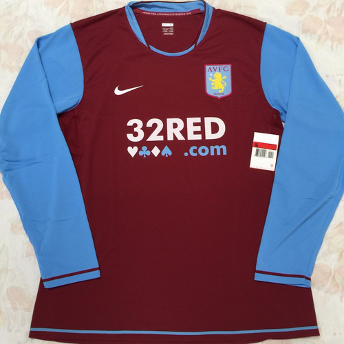 263462-678 Camisa Nike Aston Villa Jogador 07/08 G Ml Fn1608