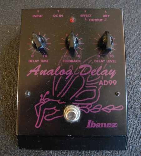 Delay Analogo Ibanez Ad99 - Echo - Japonés