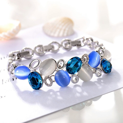 Hermosa Pulsera Con Opal