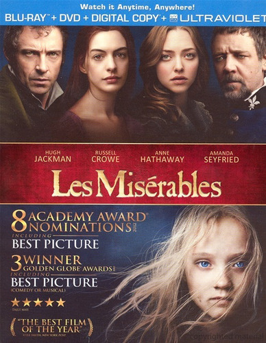 Blu-ray + Dvd Les Miserables / Los Miserables (2012)