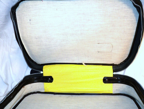Valija Vintage Cuerina 58cm X 40cm X 17cm