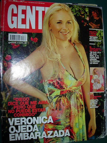 Revista Gente 2534 Rito Casan Violetta Florez Larsson Lanata