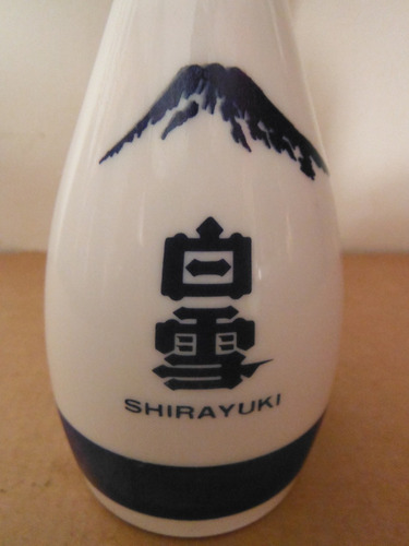 Botella Sake Shirayuki Oriental Japon Bar Restaurant Souveni