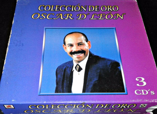 Cd Triple De Oscar D Leon / Coleccion De Oro