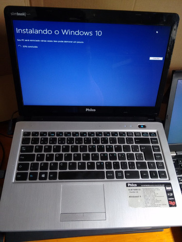 Notebook Philco Dual 4 Gb Ram Hd 500 Gb Windows 10 Branco Am