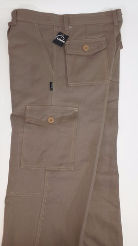 Pantalon Cargo Reforzado Linco El Mejor Del Mercado T.38-48