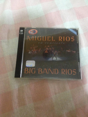 Miguel Rios Big Band Ríos Álbum Doble Disco Compacto 