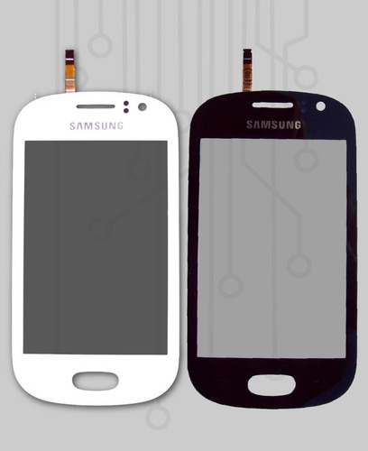 Pantalla Tactil Touch Galaxy Fame S6810 Samsung Negro Y Bco