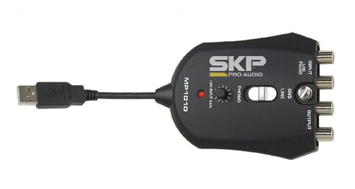 Skp Mp1010 Interfaz De Captura Audio Usb Para Guitarra Linea