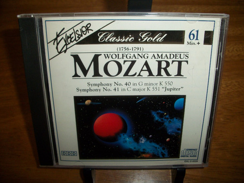 Mozart Symphony 40-41 Jupiter  Cd  Importado