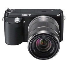 Câmera Digital Sony Nex-f3 Cinza Com 16.1mp, Lcd Móvel 3.0