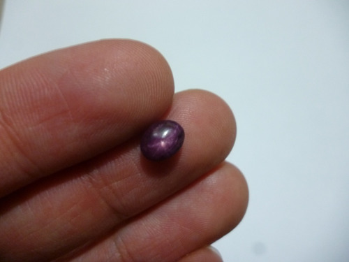 Piedras Preciosas, Rubi, Estrella,natural,oval 2,1 Ct