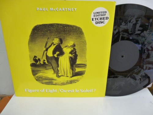 Paul Mccartney Figure Of Eight Vinilo Ingles Etched Disc