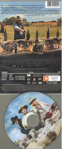 Dvd Um Milhão De Maneiras Pegar Uma Pistola - Frete 10,00