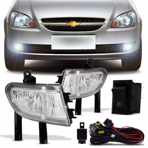 Kit Farol Neblina Corsa Classic 2012 2013 2014 2015 2016