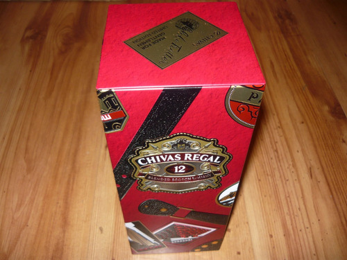 Lata Vacia Whisky Chivas Regal Edicion Limitada De Coleccion
